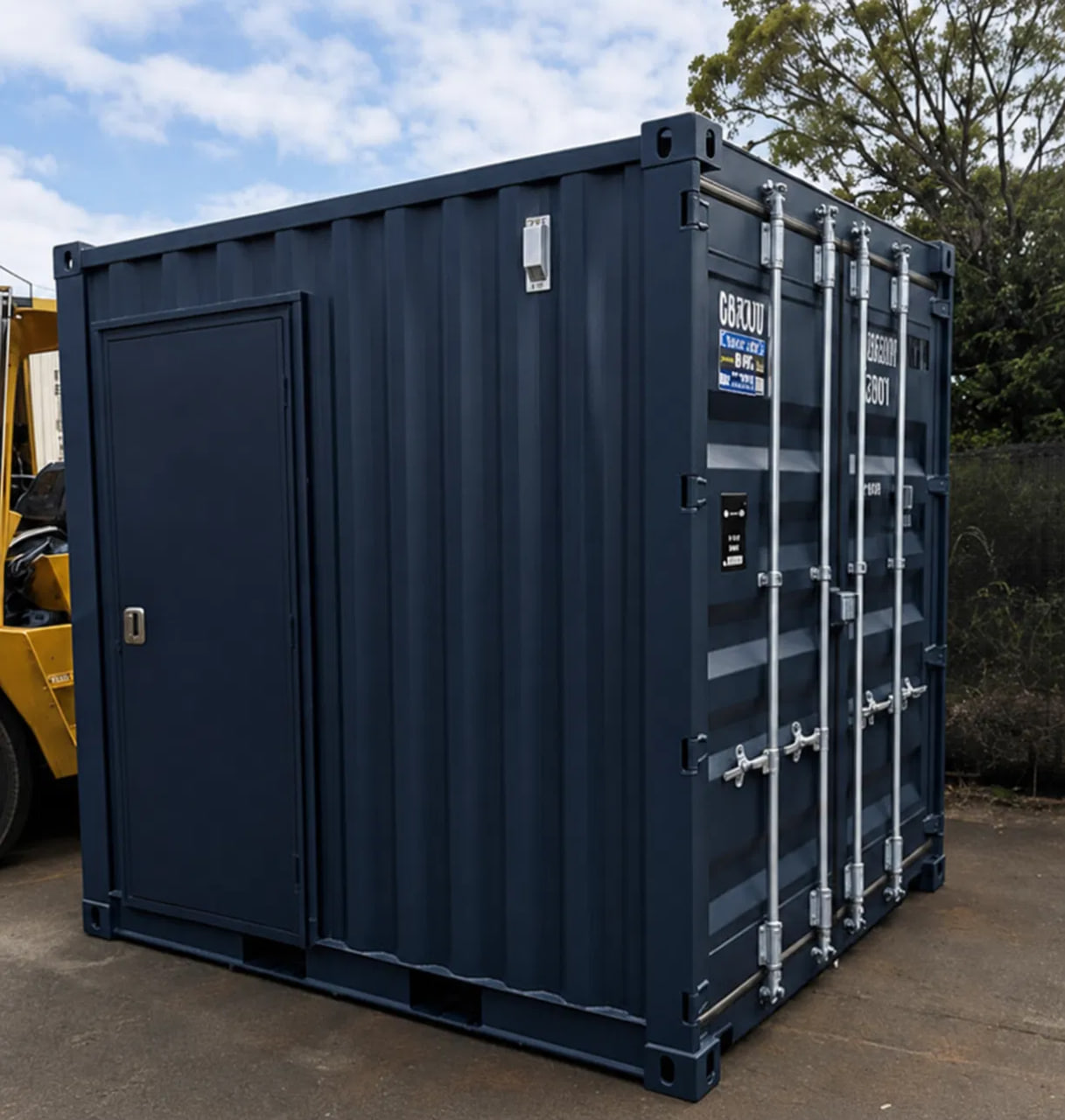 10ft container office exterior